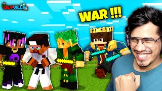 I Am Ready For The WAR In LILYVILLE 😱 MINECRAFT [upl. by Tenner]