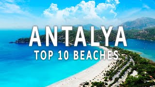 Top 10 best beaches in Antalya  Turkey 2024 [upl. by Yeliak]