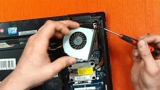 Lenovo Notebook Cleaning Fan Ideapad Essential G570 G575 [upl. by Moshe]