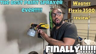 Wagner Flexio 3500 paint sprayer review [upl. by Malas67]