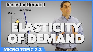 Elasticity of Demand Micro Topic 23 [upl. by Akinehc445]