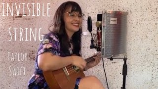 invisible string  Taylor Swift ukulele cover by Tanya [upl. by Ahtnams]