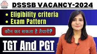 DSSSB Vacancy2024 DSSSB TGT and PGT vacancy 2024  DSSSB partA preparation dsssb dsssbpaper1 [upl. by Ylrebmyk]