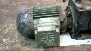 3 phase motor and gearbox teardown part 1 [upl. by Suzetta674]