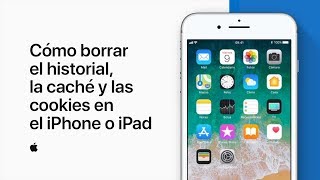 Cómo borrar el historial la caché y las cookies en el iPhone o iPad — Soporte técnico de Apple [upl. by Bloxberg]