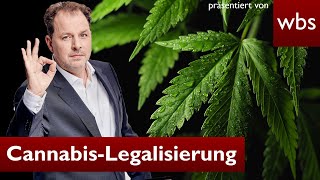 CannabisLegalisierung Jetzt geht es los  Anwalt Christian Solmecke [upl. by Lisetta103]