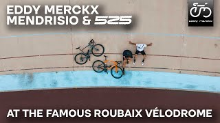 Eddy Merckx 525 amp Mendrisio  Explosiveness at the Roubaix Vélodrome [upl. by Woodie94]