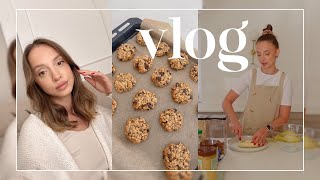 Wymiana garderoby na jesienną🍁 codzienny makijaż i 💇🏻‍♀️  pieczenie🍪  Jesienny vlog🍂 [upl. by Fenner]