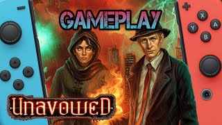 Unavowed  Nintendo Switch Gameplay [upl. by Annabal]