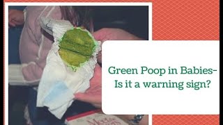 When should I be concerned about my babys green poop [upl. by Atrebor]