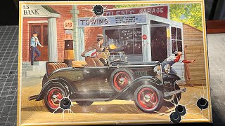 Full build of the super RARE Vintage Bonnie amp Clyde car with Scene by AMT [upl. by Yesnek]