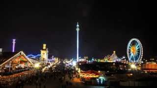 Oktoberfest 2013 Time lapse [upl. by Dranal]