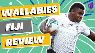 Wallabies v Fiji Review  Rugby World Cup 2023 [upl. by Hras]