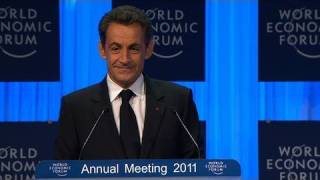 Davos Annual Meeting 2011  Nicolas Sarkozy  Vision for the G20 [upl. by Aneeles]