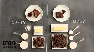 The Science Behind the Perfect Brownie  Kitchen Conundrums with Thomas Joseph [upl. by Schoenburg]