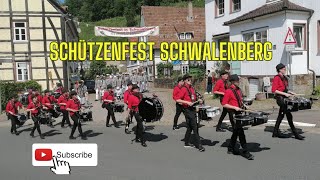 Schützenfest in SchiederSchwalenberg Festumzug Parade Mai 2023 [upl. by Freida]