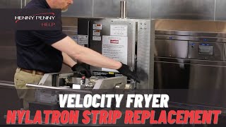 Nylatron Strip Replacement  Henny Penny Velocity Fryers [upl. by Latea]