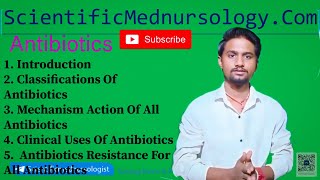 classification Of Antibiotics Easy Way  Mechanism Action Of All Antibiotics  4th Sem Bsc Nursing [upl. by Tnahsin]