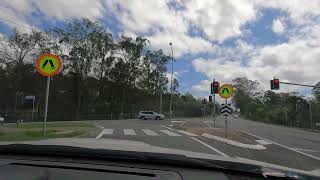 Driving around Mudgeeraba up and down Tallai RoadGold CoastQueensland Australia [upl. by Guidotti]