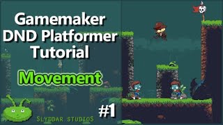 Gamemaker DND Platformer Tutorial  1 Movement [upl. by Ayahs926]