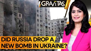 Gravitas Russias devastating aerial bombardment of Kharkiv  Moscow using new type of guided bomb [upl. by Anauqahs]