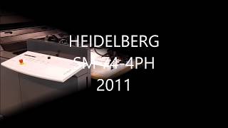 Heidelberg SM 74  4 P H  2011 [upl. by Nomit187]