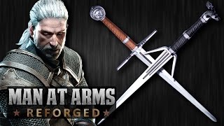 Witcher 3 Silver amp Steel Swords  MAN AT ARMS REFORGED [upl. by Agrippina265]