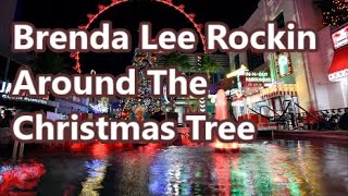 Brenda Lee Rockin Around The Christmas Tree  lyrics [upl. by Refenej]