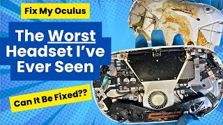 When a Quest 2 Headset Is Beyond Repair  The Shocking Damage Inside [upl. by Liva698]