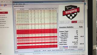 Impinj R420  Antenna Times7 test [upl. by Anyahc]