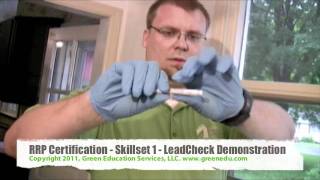 Lead Testing Kits  LeadCheck Demonstration [upl. by Ahseila]