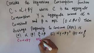 Average propensity to consume [upl. by Etireuqram]