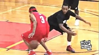 Allen Iverson Catches Jeff Teague At The Lou Williams 2011 NBA Lockout Charity Game [upl. by Adirf]