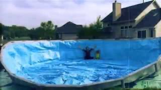 22 X 54quot Intex Ultra Frame Swimming Pool Set Up [upl. by Troy]