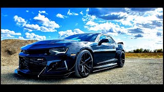 ZL1 CAMARO 800 HP BURN OUT AND MOD LIST [upl. by Pippy]