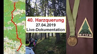 40 Harzquerung 27042019 51 km LiveDokumentation von Karsten Sürich [upl. by Yrrehs]