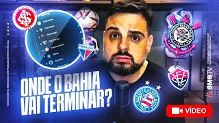 😳 COMENTARISTA DA BAND SIMULA BRASILEIRÃO E DECRETA DESFECHO DO BAHIA COM PESSIMISMO [upl. by Acirderf]