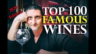 Top 100 Most Iconic Famous Wine Names A to Z [upl. by Ydarg461]