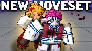 New RENGOKU MOVESET Destroys TOXIC TEAMERS in Roblox Slayer Battlegrounds [upl. by Gardie]