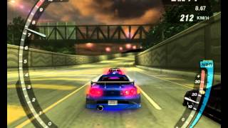 Need for Speed Underground 2 World record Acceleration 392 kmh [upl. by Idalia]