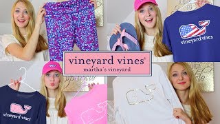 Vineyard Vines Collection  PREPPY HAUL [upl. by Nahum]