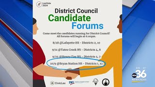 District Council candidate forum [upl. by Dupin]