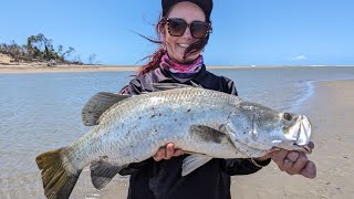 Live Bait Fishing for Barramundi LAND BASED  FNQ Australia [upl. by Eelahc]