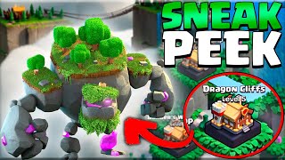 GOLEM MONTAÑA y ÚLTIMO DISTRITO 💎🌳 Sneak Peek Clash of Clans [upl. by Ariajaj]