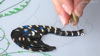 Luneville Embroidery Tutorial Professional Lesson 8 [upl. by Iorgo]