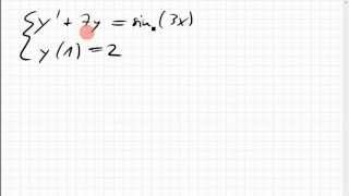 10B17 Differentialgleichung zum Üben [upl. by Laveen644]