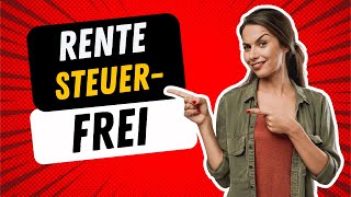 Rentner jubeln 💥 über 15000 EUR Rente steuerfrei [upl. by Elyagiba]