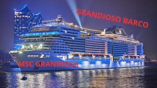 MSC GRANDIOSA 2023 UNO DE LOS CRUCEROS MAS GRANDE DE MSC [upl. by Kellsie]