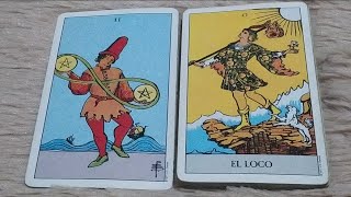 Dos de oros combinaciones arcanos mayores del tarot dosdeoros combinacionestarot oros tarot [upl. by Ashlen156]