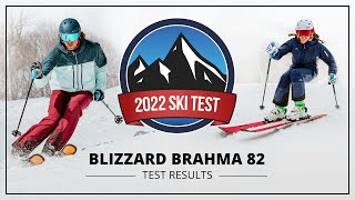 2022 Blizzard Brahma 82  SkiEssentialscom Ski Test [upl. by Dyoll]